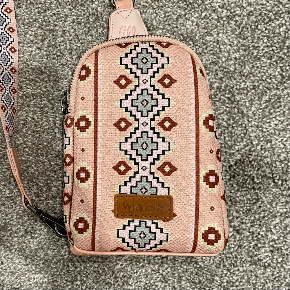 Pink Wrangler Cross-body bag